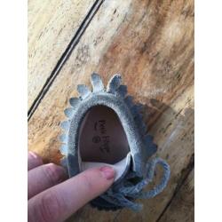 Petite Felippe Suède babyschoentjes maat XS