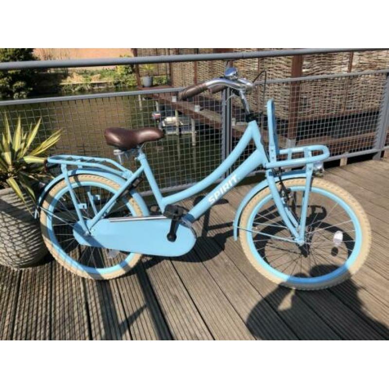 licht blauwe spirit meisjes fiets 22 inch