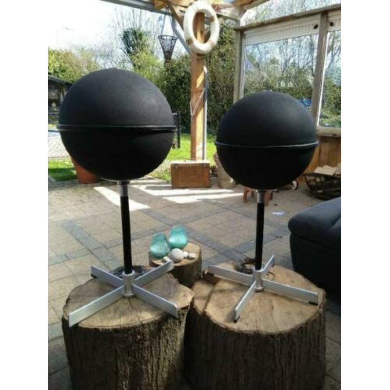 Nivico JVC Vintage Globe luidsprekers