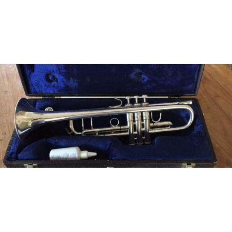 Vincent Bach verzilverde Stradivarius trompet ML 37