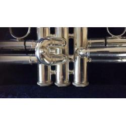 Vincent Bach verzilverde Stradivarius trompet ML 37