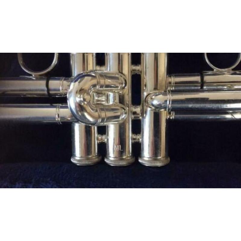 Vincent Bach verzilverde Stradivarius trompet ML 37