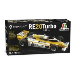 Italeri #4707 Renault RE20 Turbo 1/12 Arnoux - Jabouille