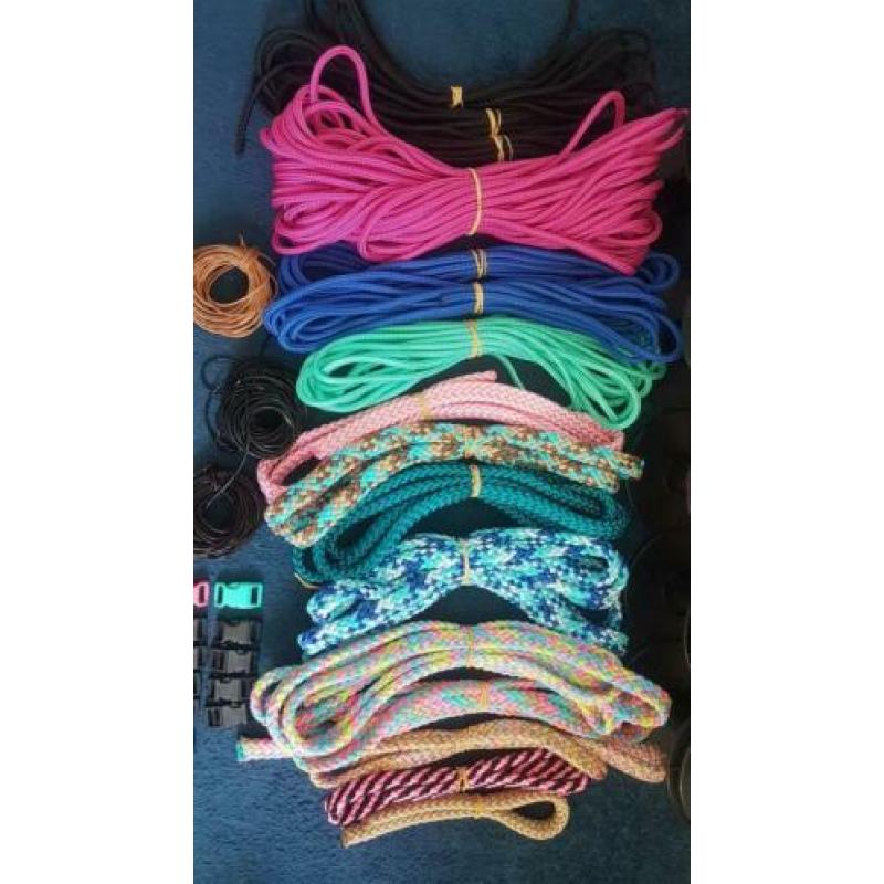 Ppm touw, verschillende kleuren. 12mm, 6mm, 3mm en meer!
