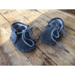 Petite Felippe Suède babyschoentjes maat XS