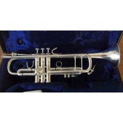 Vincent Bach verzilverde Stradivarius trompet ML 37
