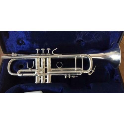 Vincent Bach verzilverde Stradivarius trompet ML 37