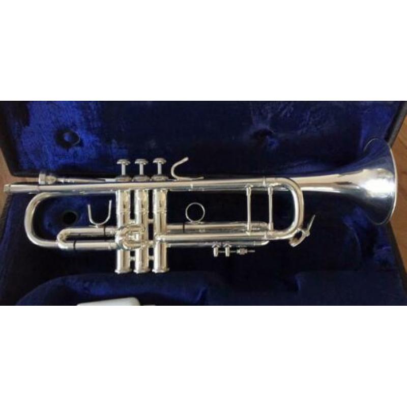 Vincent Bach verzilverde Stradivarius trompet ML 37