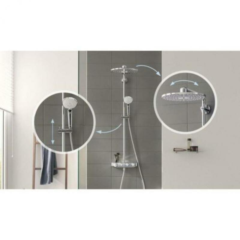 Grohe Euphoria smartcontrol 260 douchesysteem Mono chroom