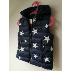 Heerlijke Zara bodywarmer 110 zgan