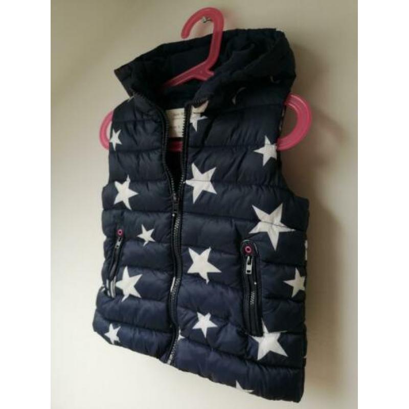 Heerlijke Zara bodywarmer 110 zgan