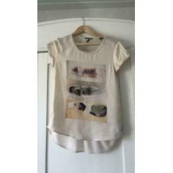 Maison scotch T-shirt maat 1 S