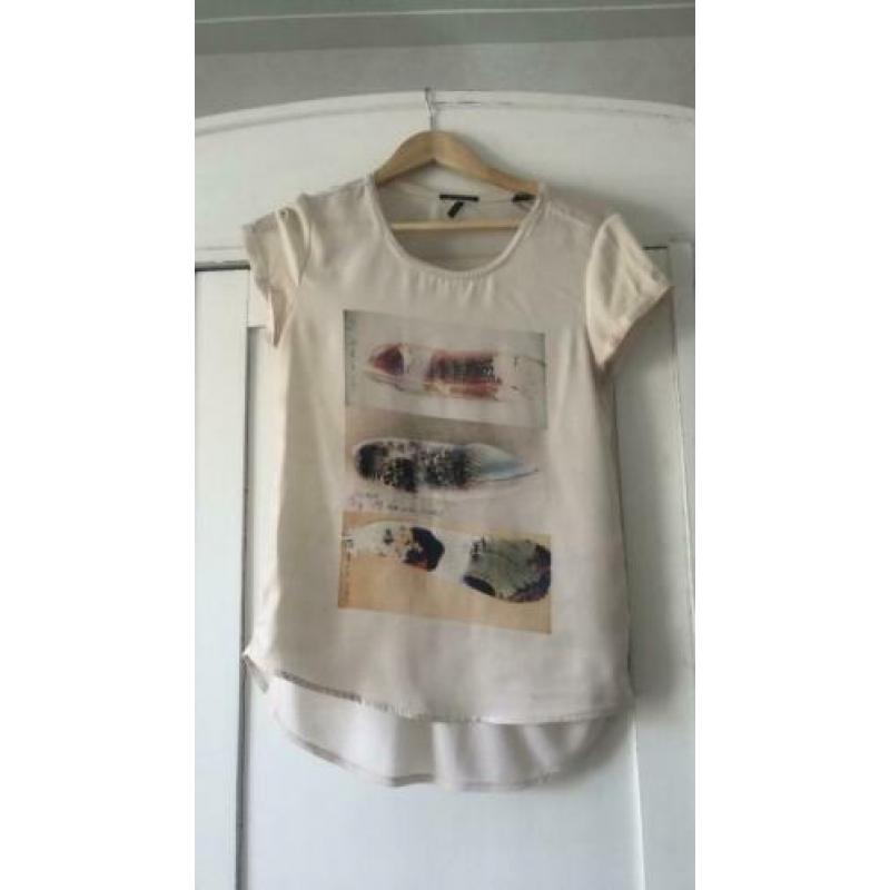 Maison scotch T-shirt maat 1 S