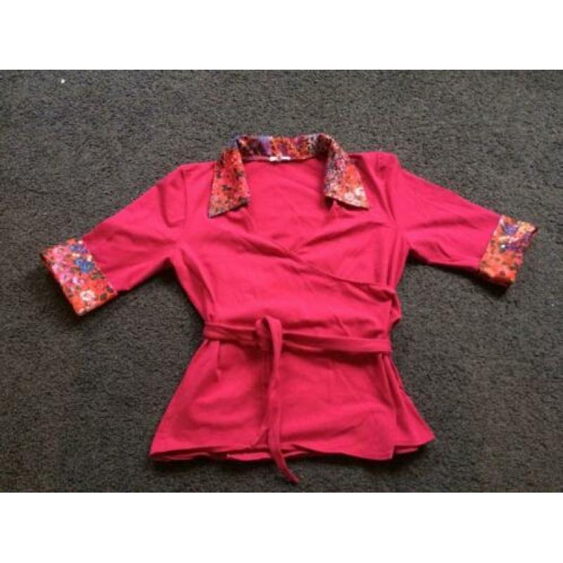 Talulabelle wikkelvest/wikkelshirt, maat xl
