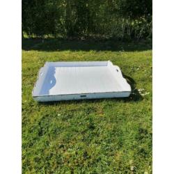 Lifestyle dienblad vintage-look 100×100 cm