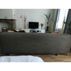 Grijze 3 zitsbank