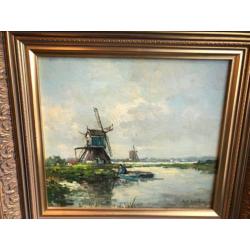 A.J Zwart / Polderlandschap