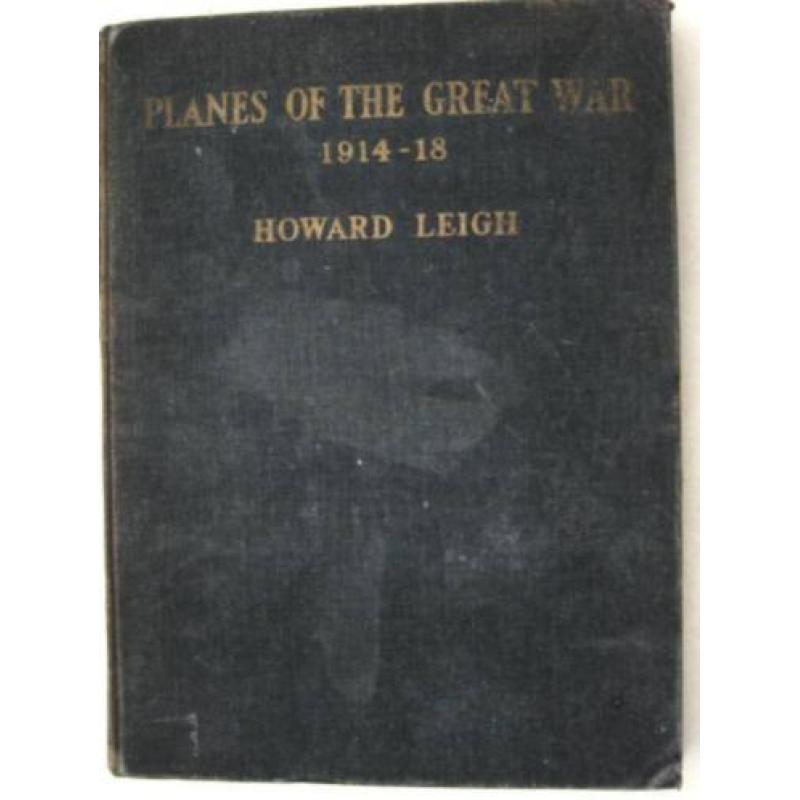 Planes of the Great War 1914-18 Leigh Luchtvaart WO I illust