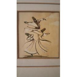 Ismet Keten Paspartou MEVLANA ingelijst