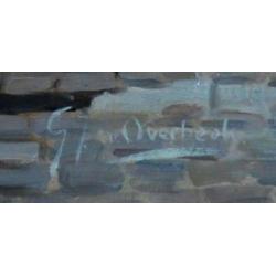 ==G J van Overbeek 1882-1947====kade in Rotterdam==KOOPJE!!=