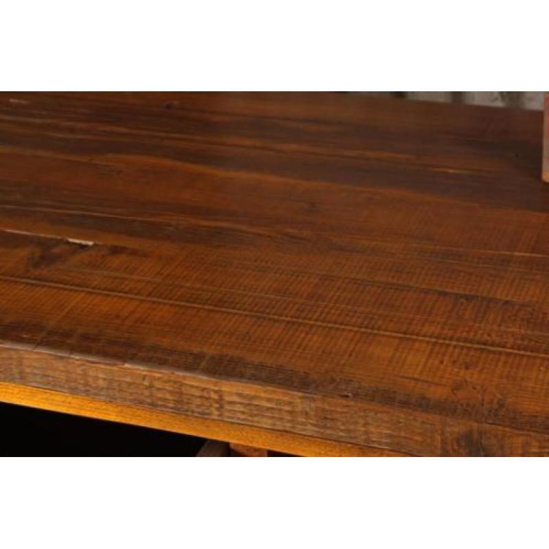 Industriële vintage retro werkbank/toonbank/dressoir nr.8083