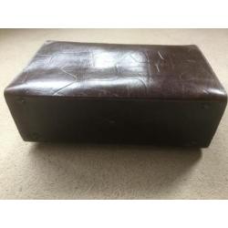 Oude Vintage Bruine Tas Actetas