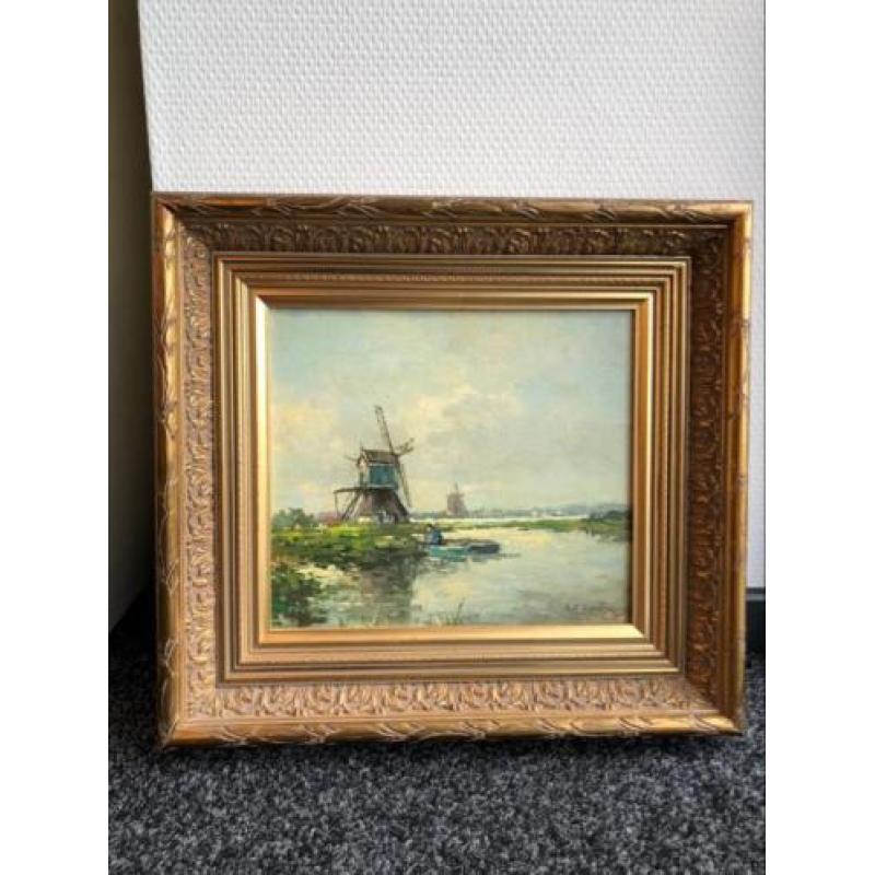 A.J Zwart / Polderlandschap