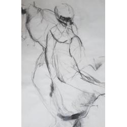 7 x tekening Sita Geerling (Nij Beets Friesland 1962)
