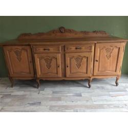 3395~Franse, Queen Ann dressoir om zelf te RESTYLEN
