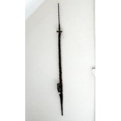 zeldzaam mooie zeer lange (125 cm) beierse jacht pijp ANTIEK