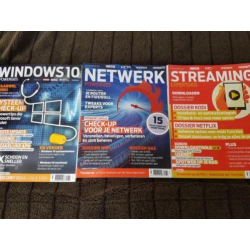 PC special uitgaves: Netwerk, Streaming, Windows 10