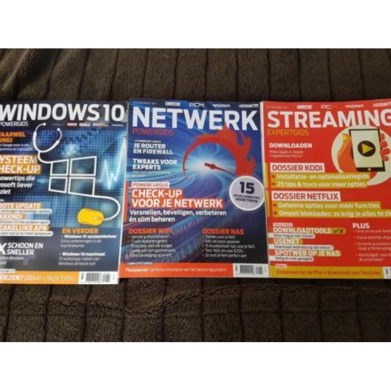 PC special uitgaves: Netwerk, Streaming, Windows 10
