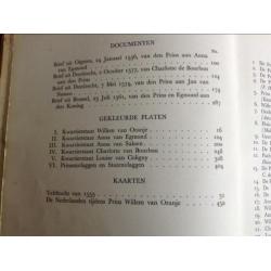 Oud boek Prins Willem van Oranje 1533-1933/Tjeenk Willink
