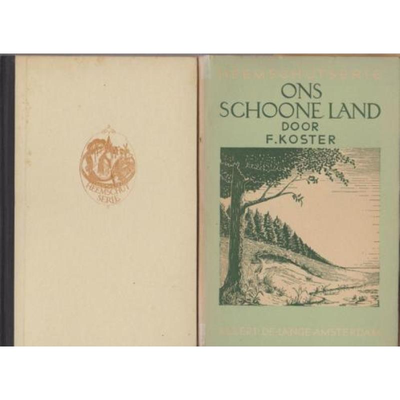 Heemschutserie, ca 15 delen,1945-1951: