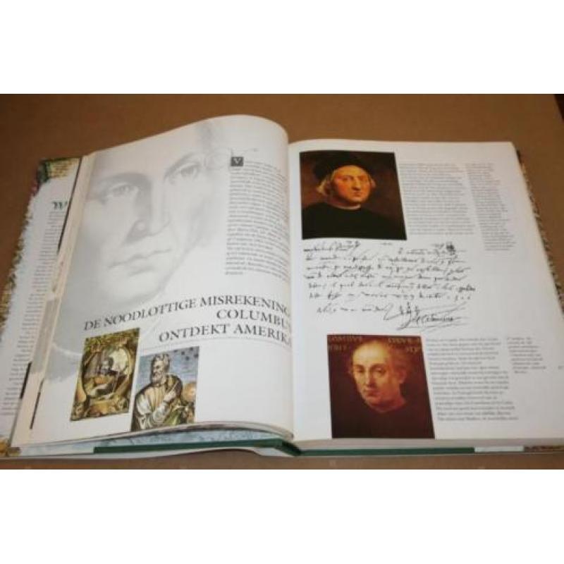 Groot boek - De grote ontdekkingsreizen !!
