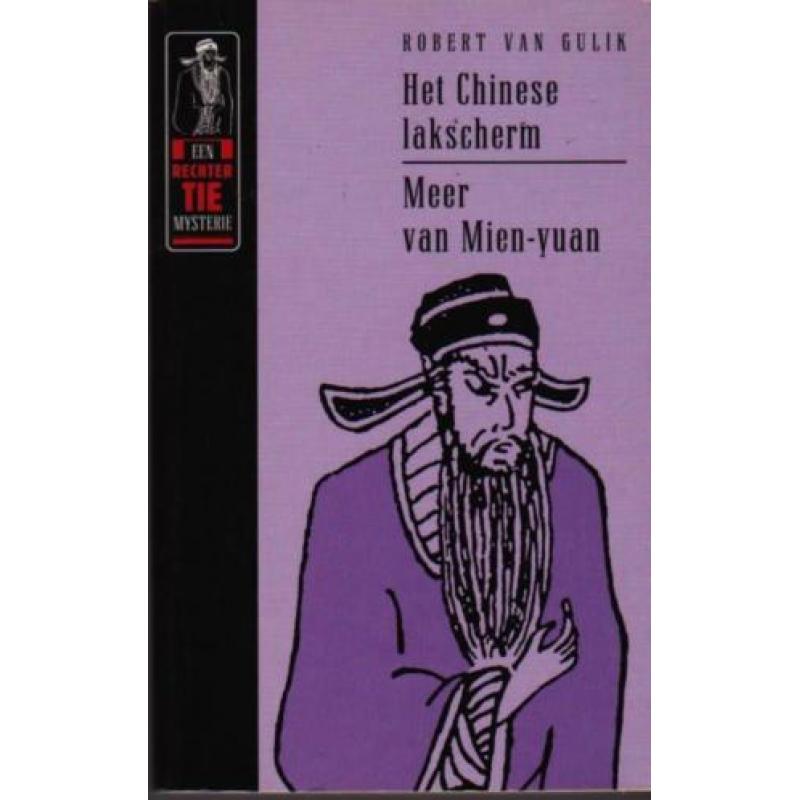 Robert van Gulik # 9 boeken (zie foto's)