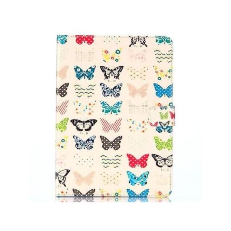 iPad Air 2 - hoes, cover, case - PU leder - Vlinder