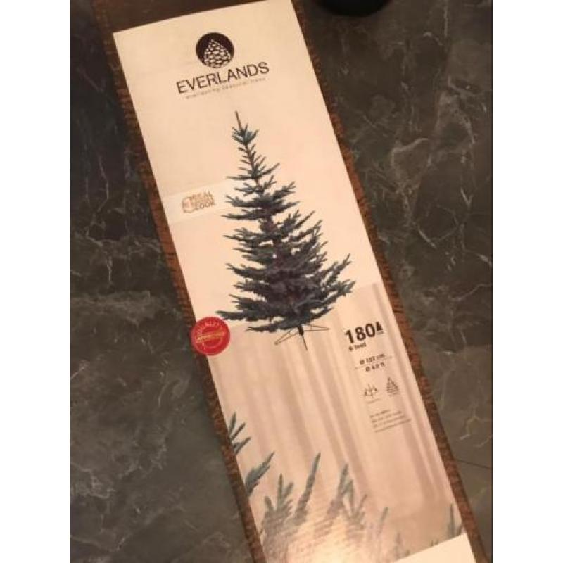 Nieuwe kunst kerstboom groen 180 cm merk EVERLANDS