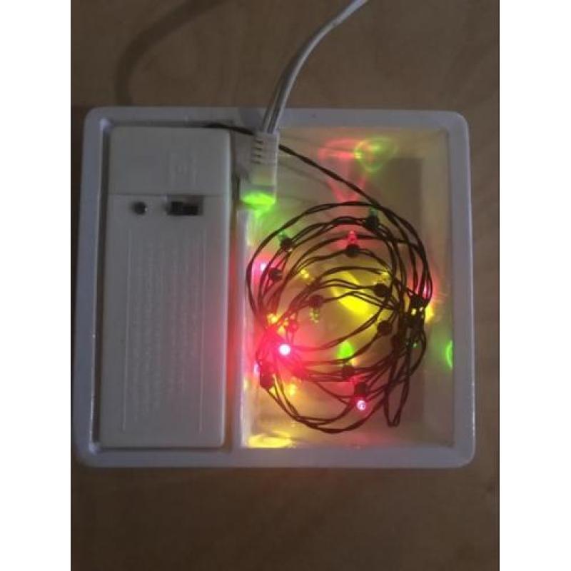 Lemax streng verlichting multicolor en clear color