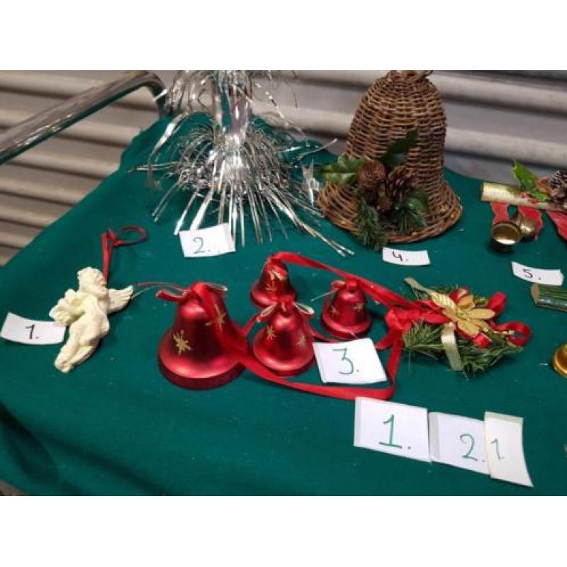Kerst decoratie hangers, diverse, zie foto's