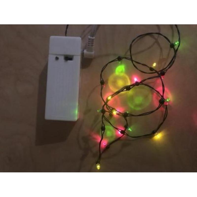 Lemax streng verlichting multicolor en clear color