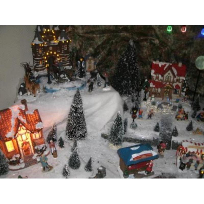 Kerstdorp met van alles erop en aan