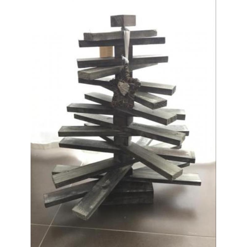 Houten Kerstboompje