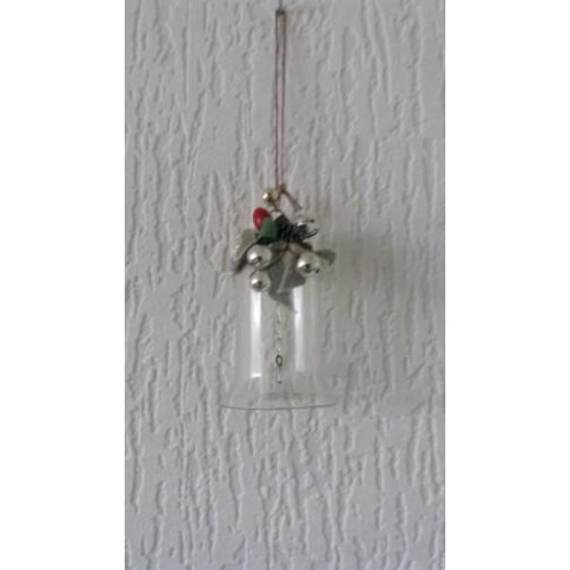 Mooie Glazen Kerstklokjes