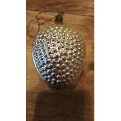 Antieke oude kerstballen versiering