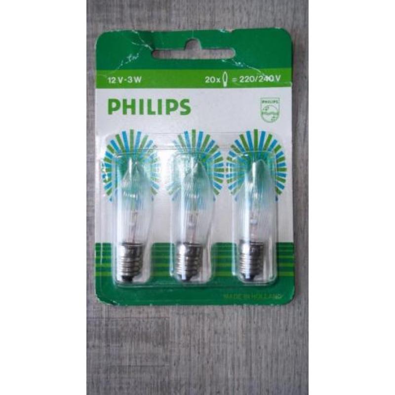 ~ 3 Reserve lampjes voor kerstverlichting ~