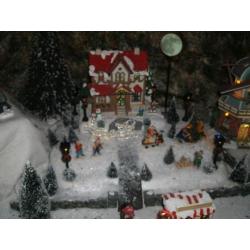 Kerstdorp met van alles erop en aan