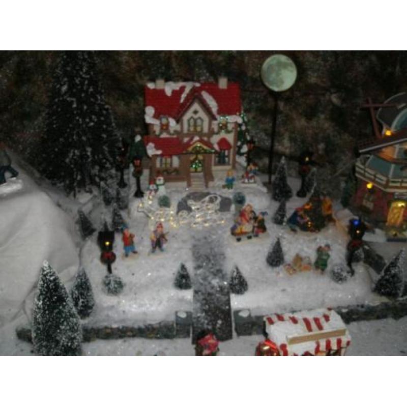 Kerstdorp met van alles erop en aan