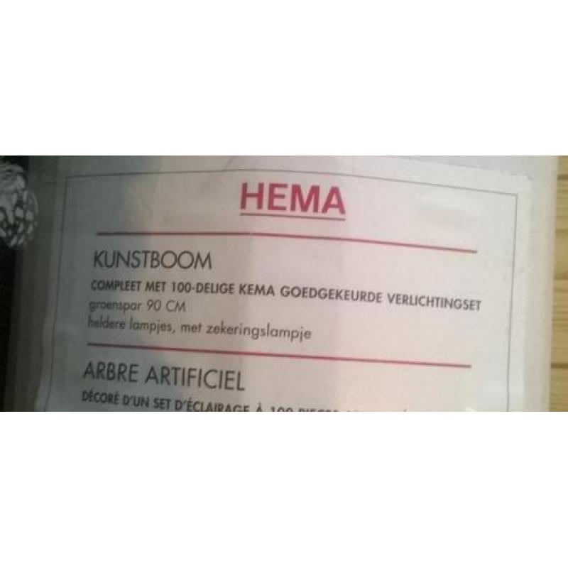 Kerstboom kunst 90 cm + Kerststal