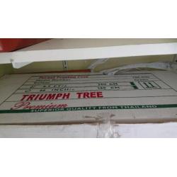 Supermooie Triumph Forest Frosted Pine Tree kerstboom 260 cm